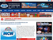 Tablet Screenshot of carnivalwarehouse.com